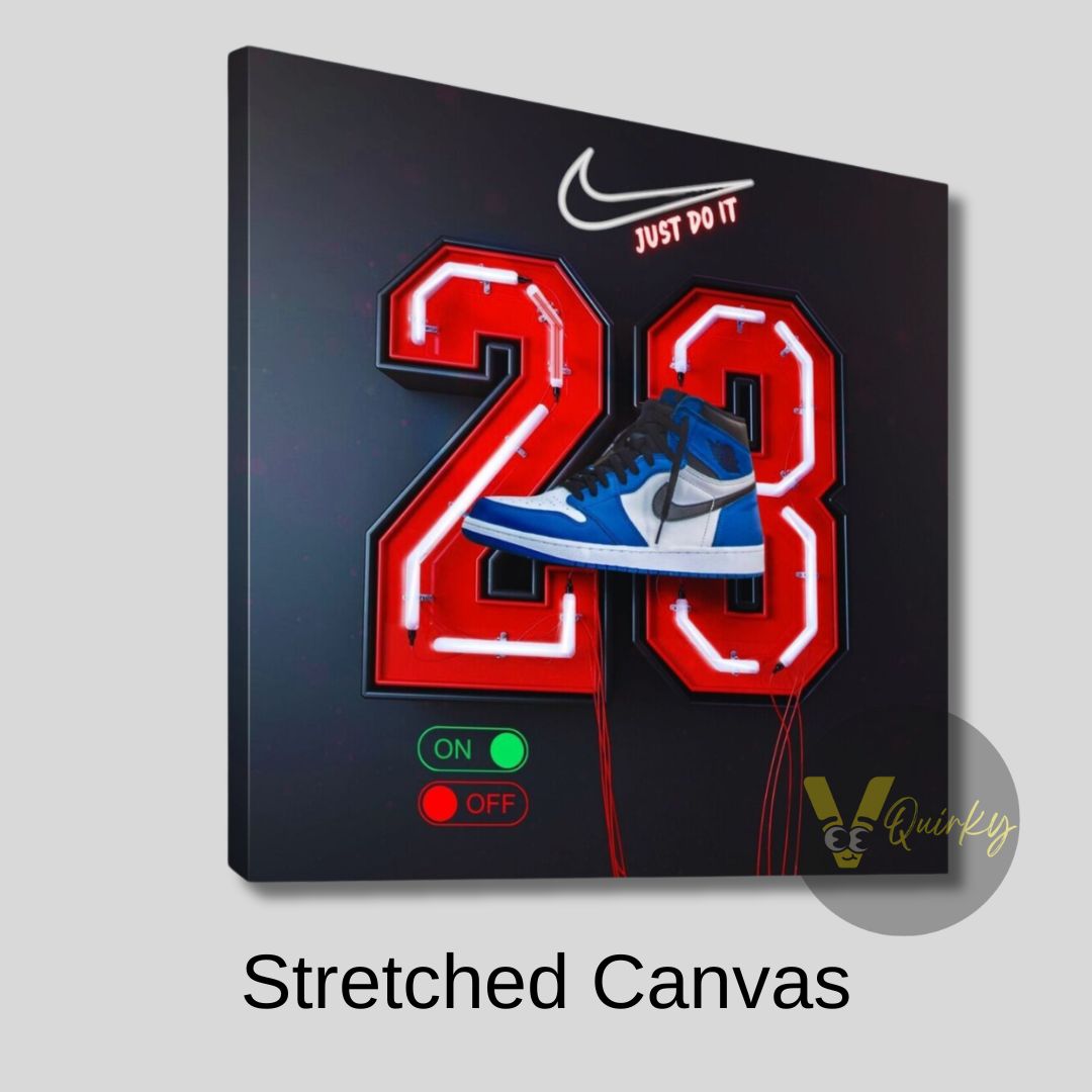 Nike 23 Jordan Canvas Painting