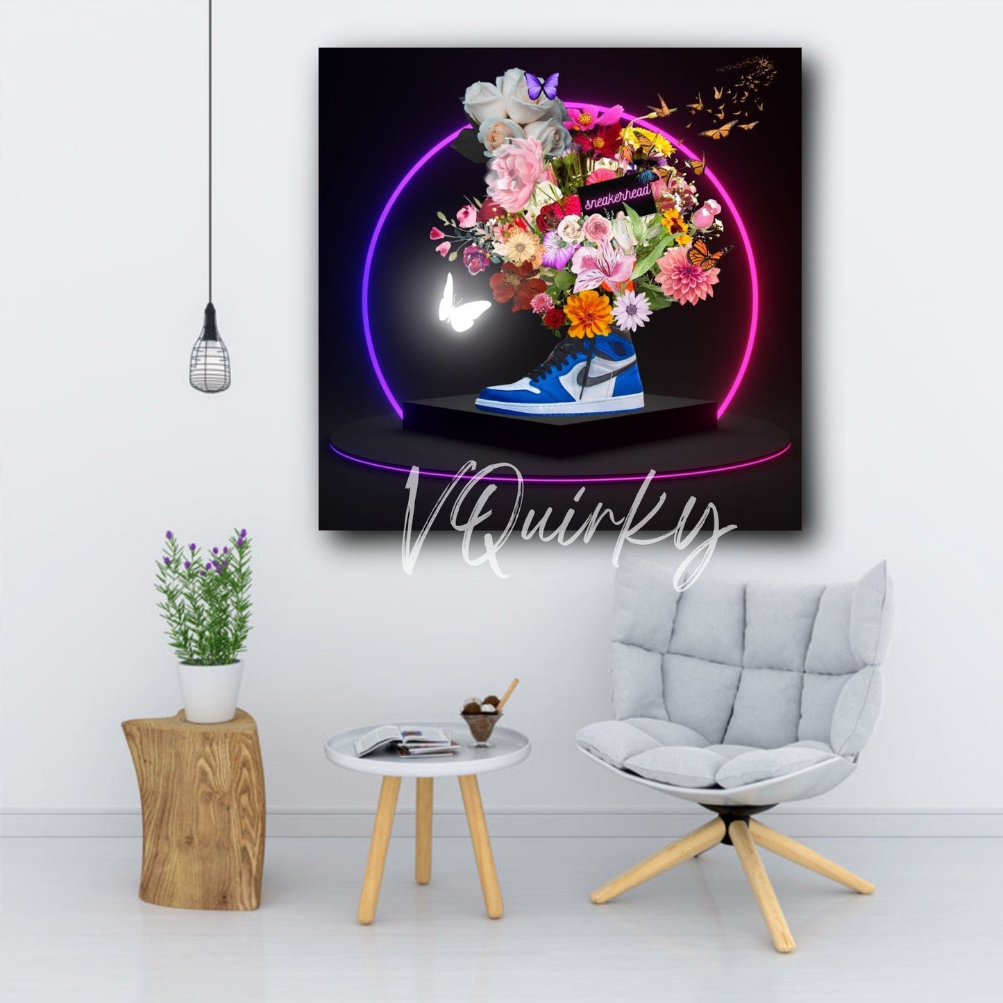 Sneakerhead Canvas Painting