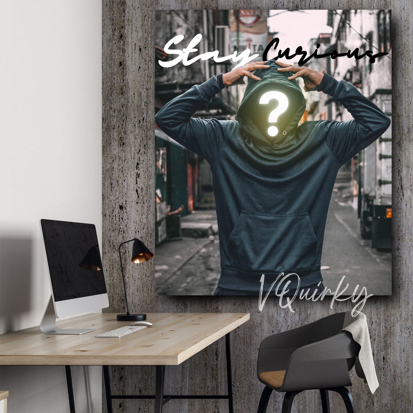 Stay Curious Canvas Painting