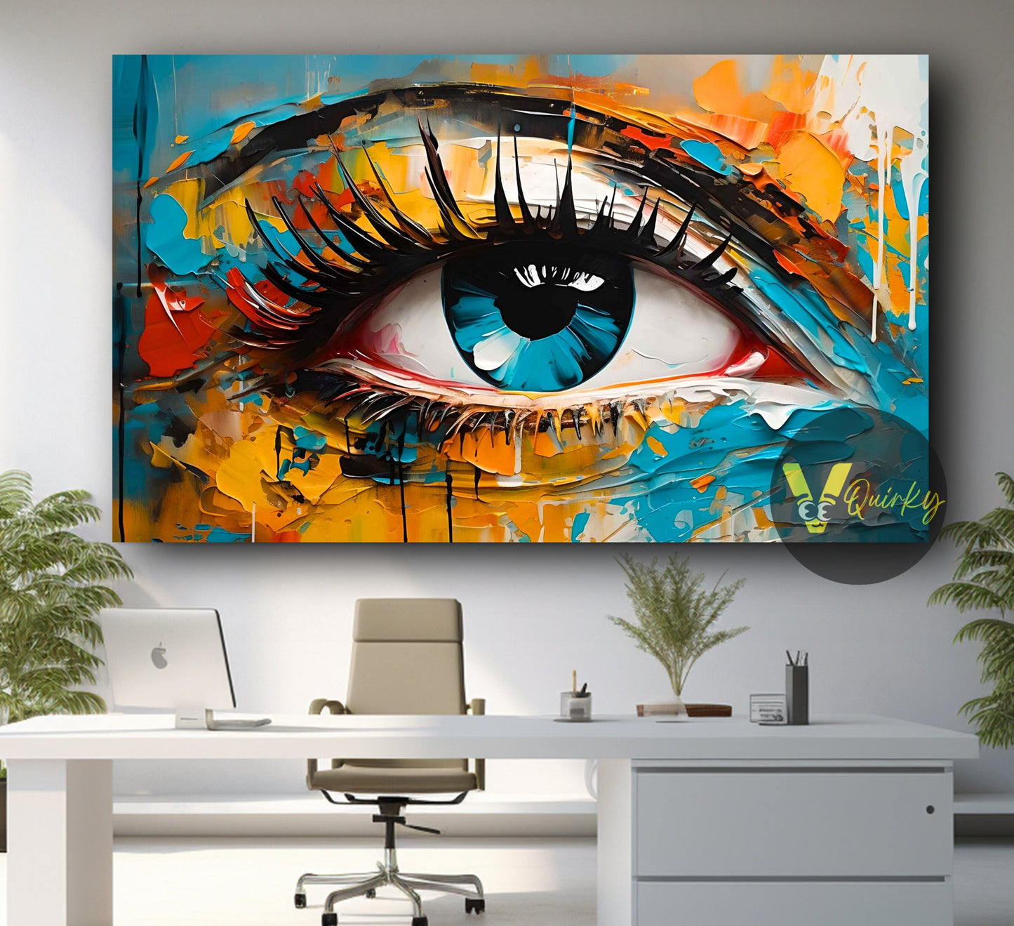 Eye Canvas Painting