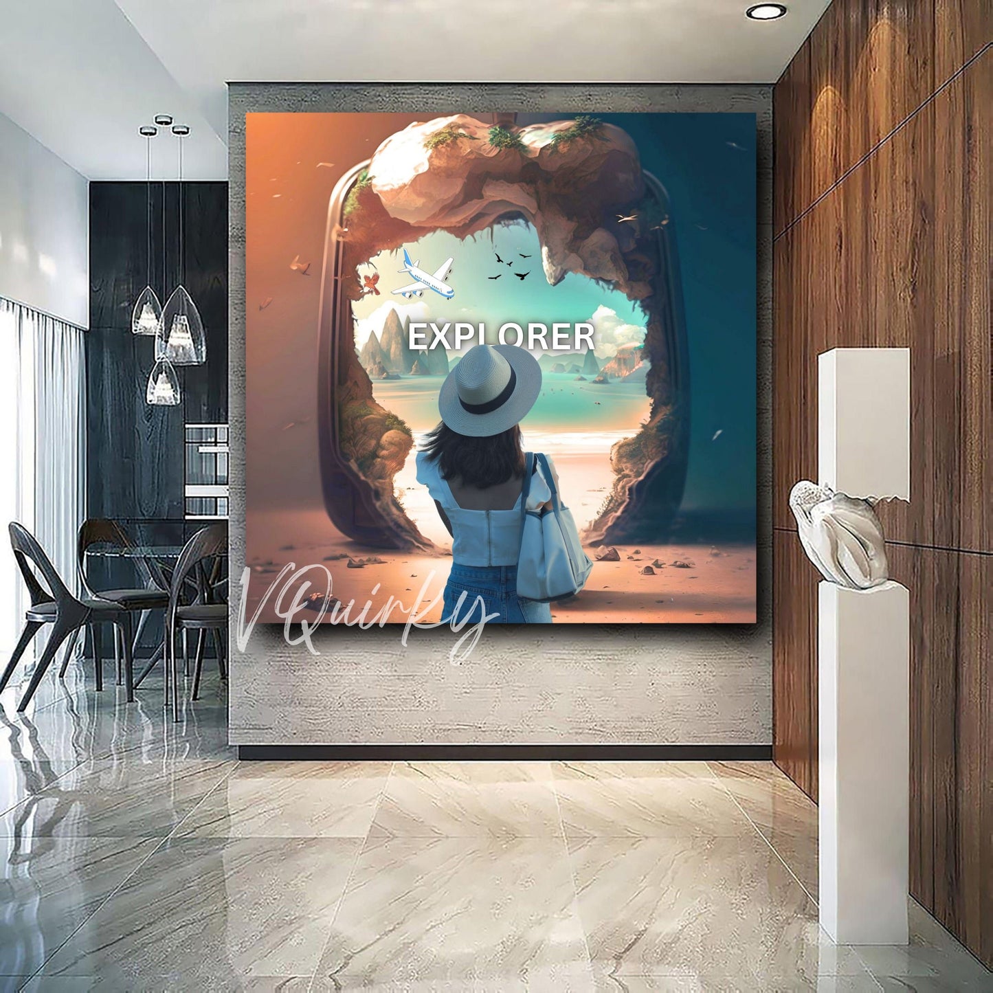 Explorer V2 Canvas Painting