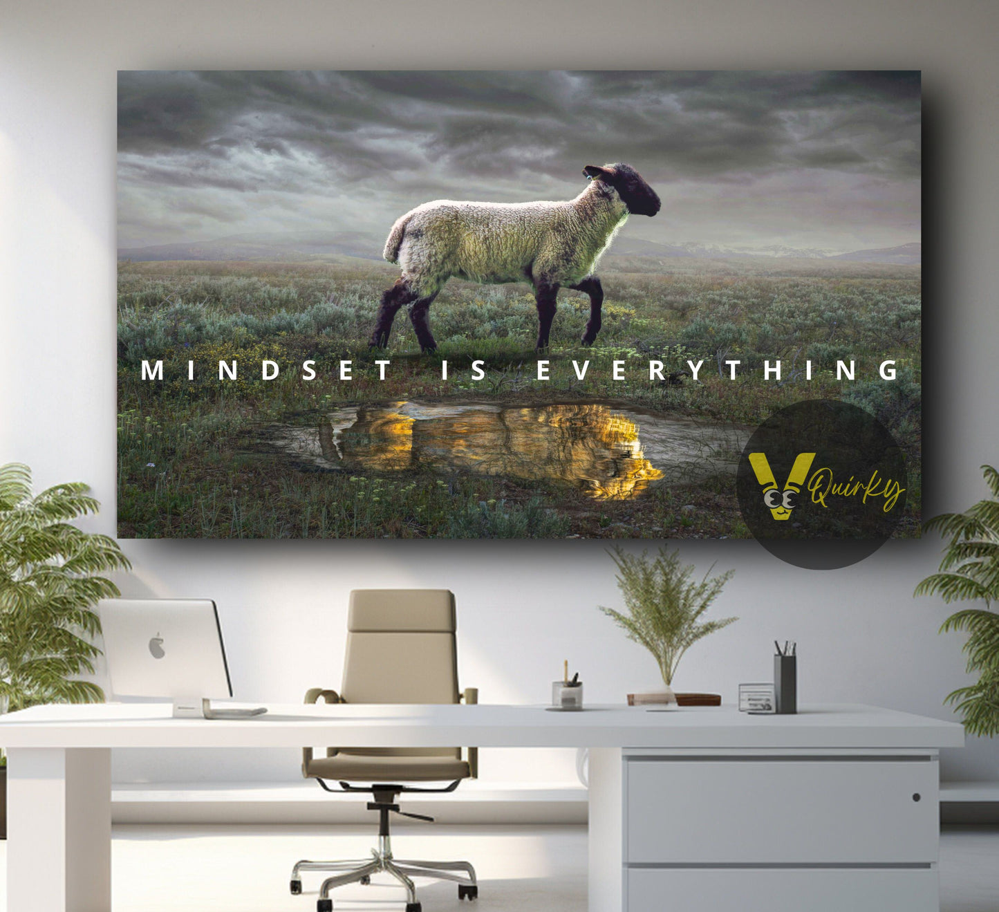 Mindset Is Everything Canvas Painting