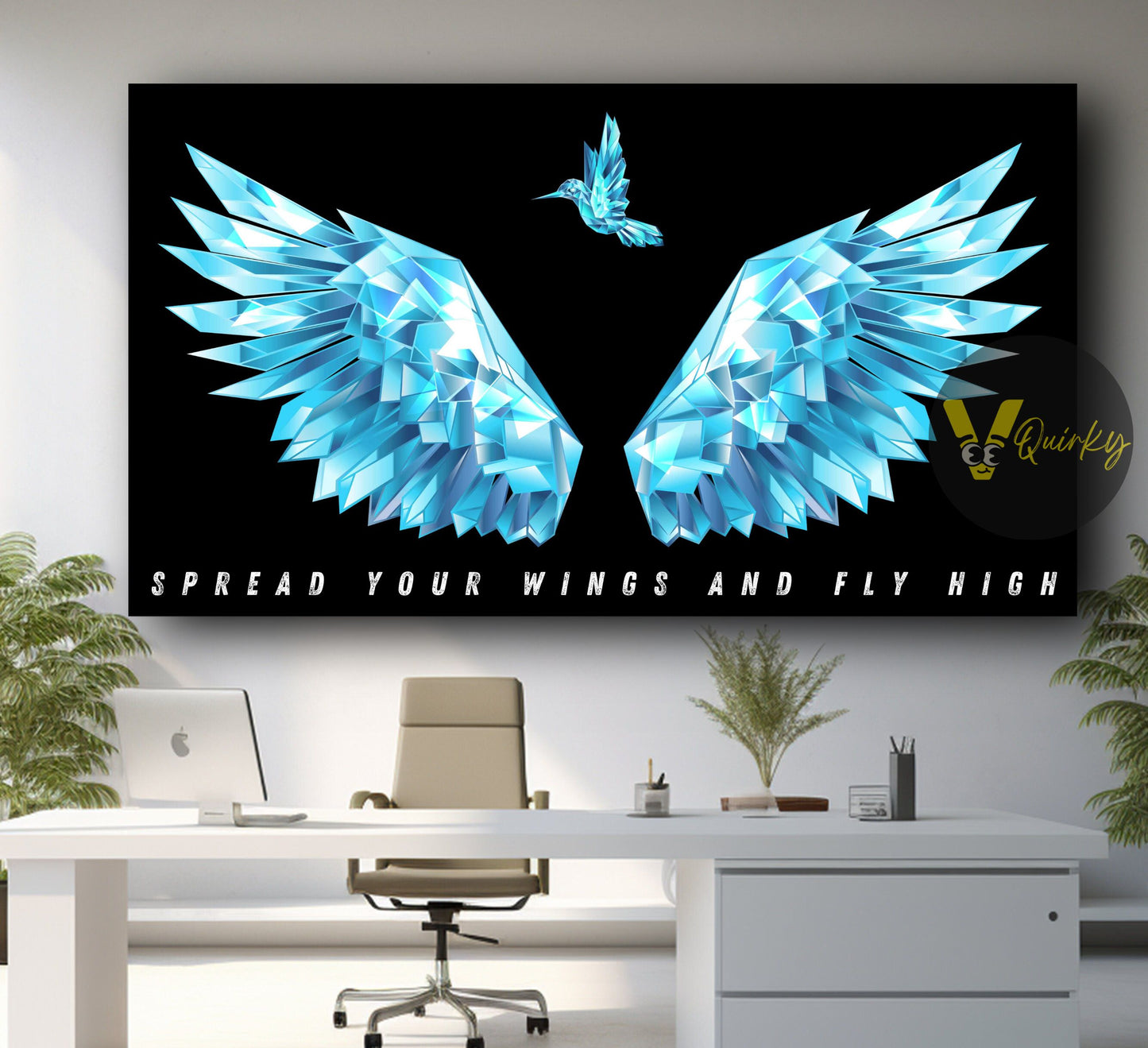 Spread Your Wings And Fly High Canvas Painting