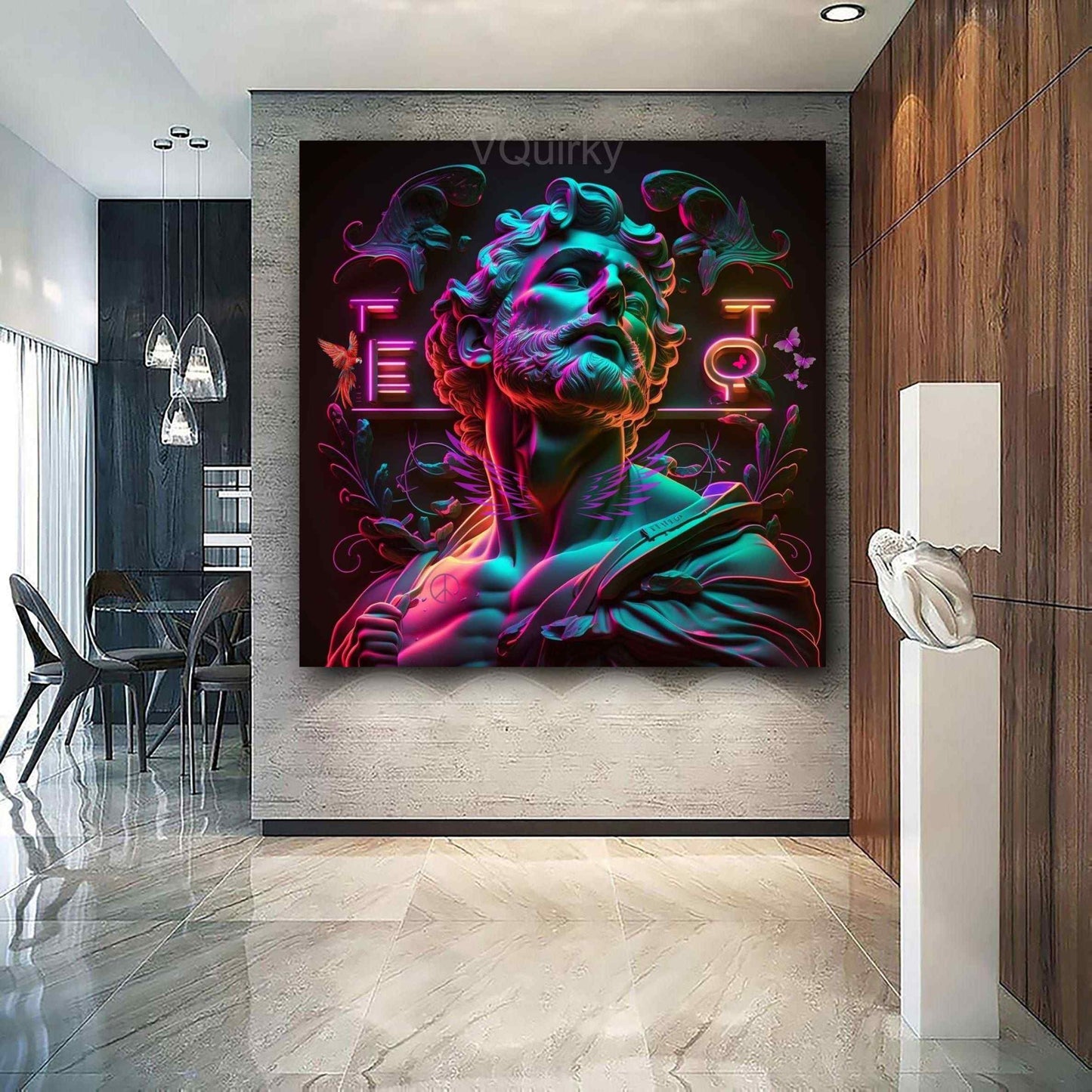 Hefesto Greek God Canvas Painting