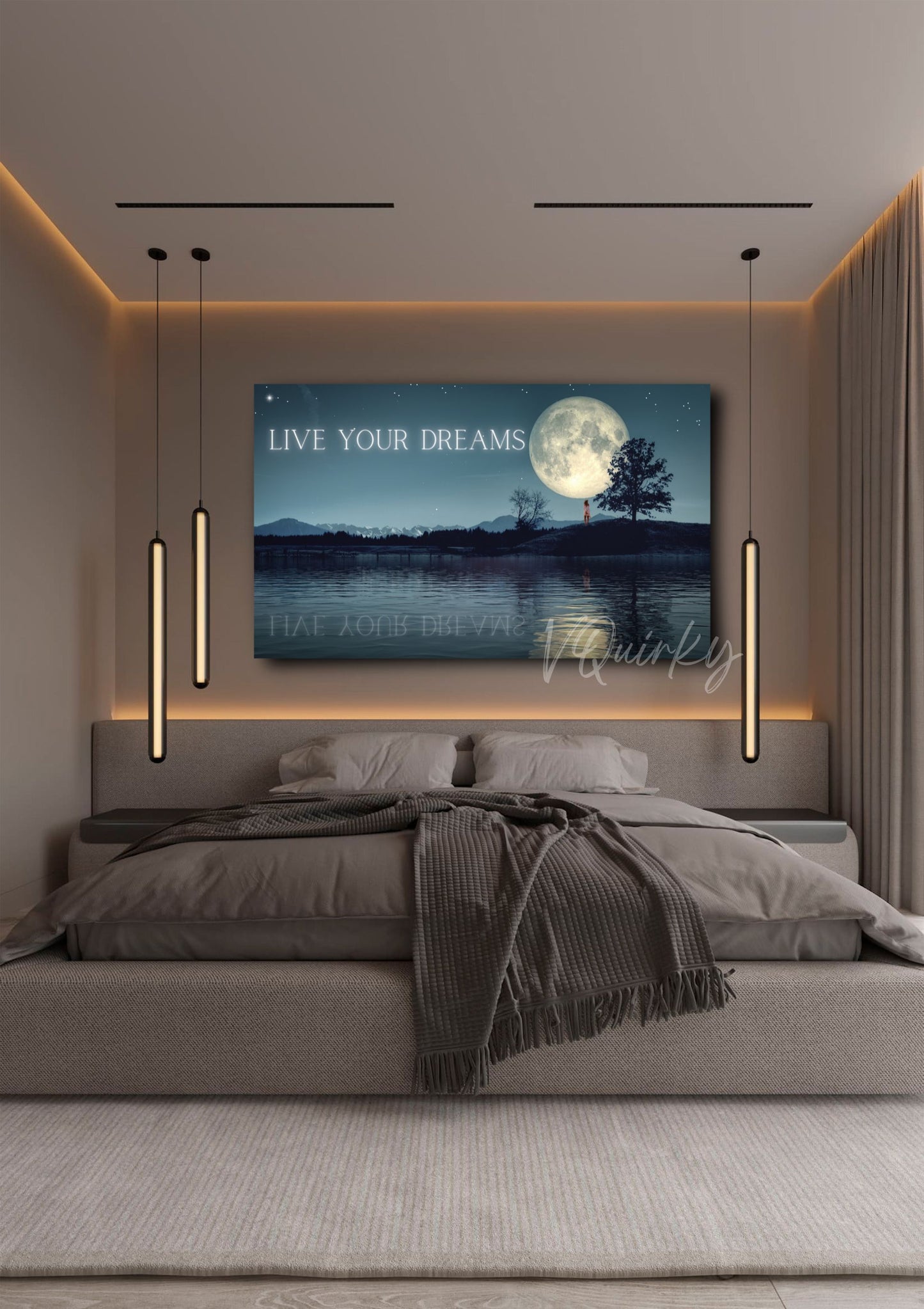 Live Your Dreams Canvas Painting