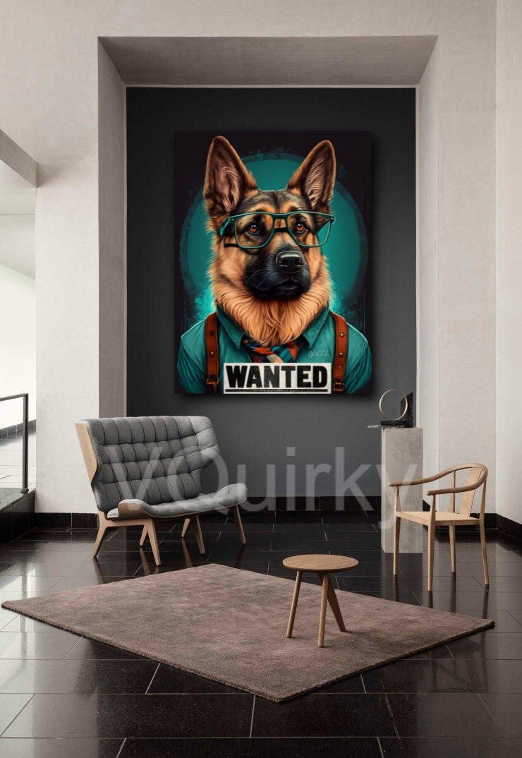 Gucci Wanted Canvas Painting