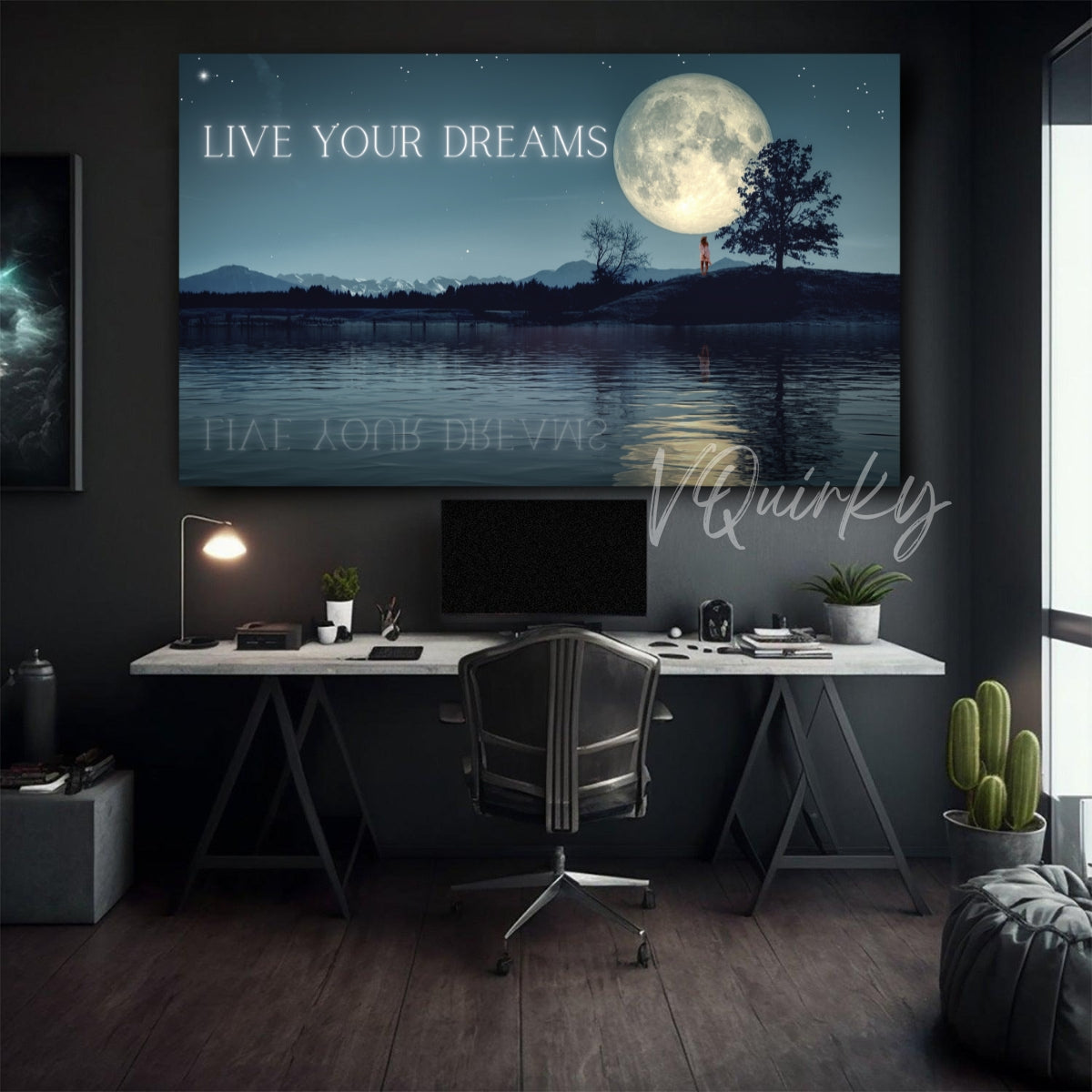 Live Your Dreams Canvas Painting