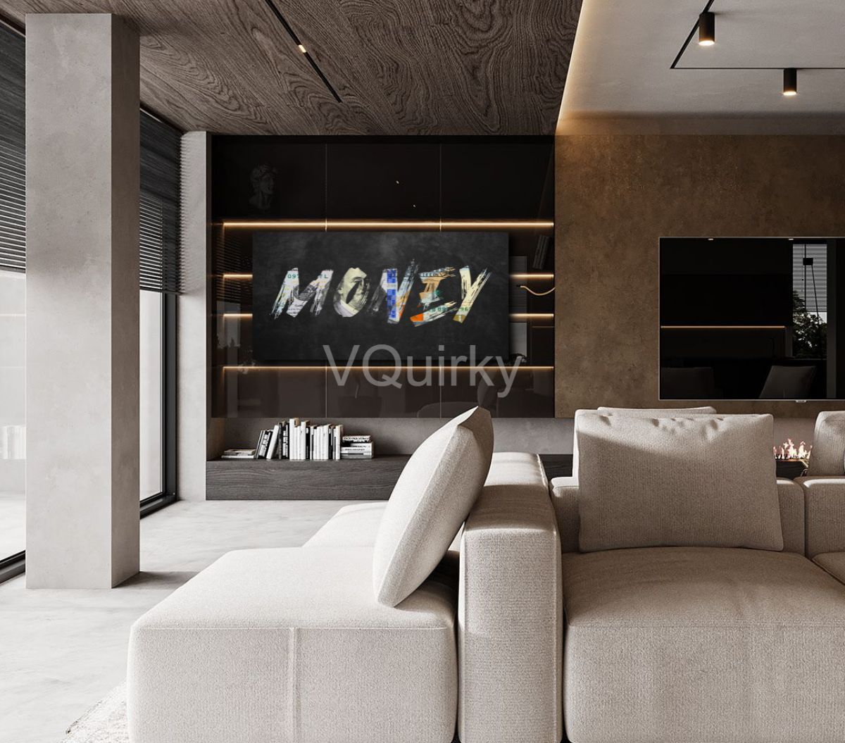 MONEY Canvas Painting