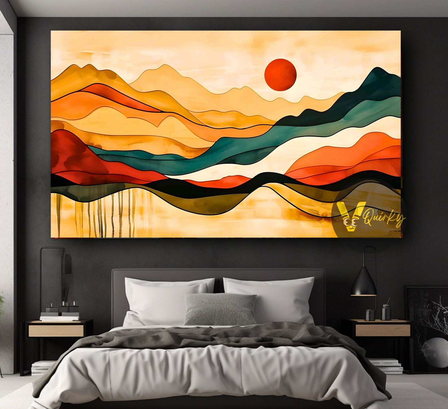Beautiful Nature Horizontal Canvas Painting