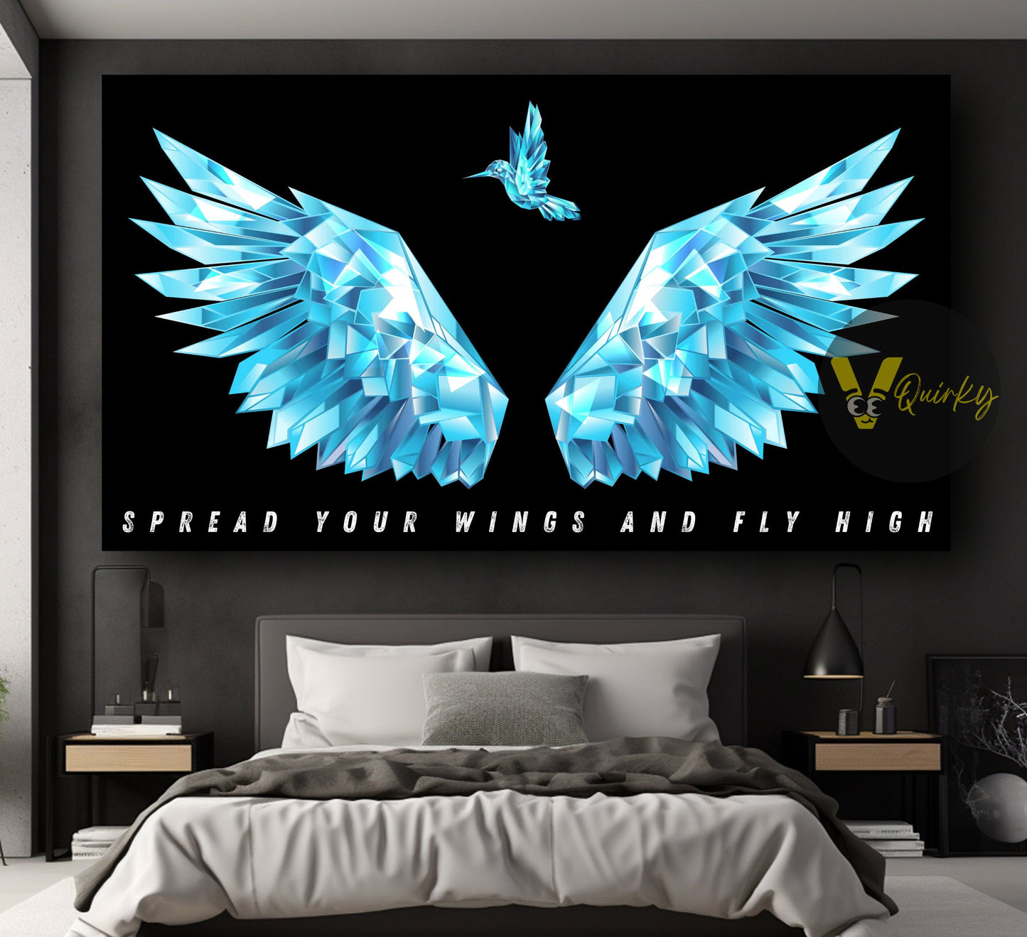 Spread Your Wings And Fly High Canvas Painting