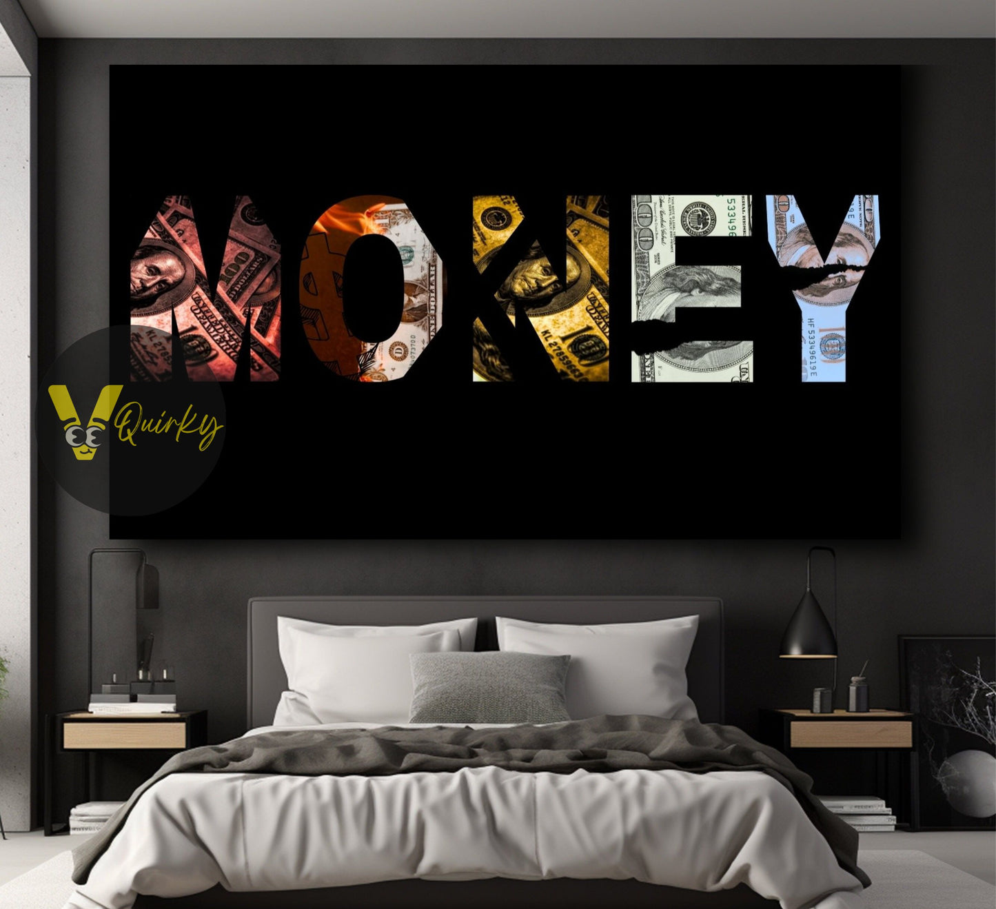 MONEY V1 Canvas Painting
