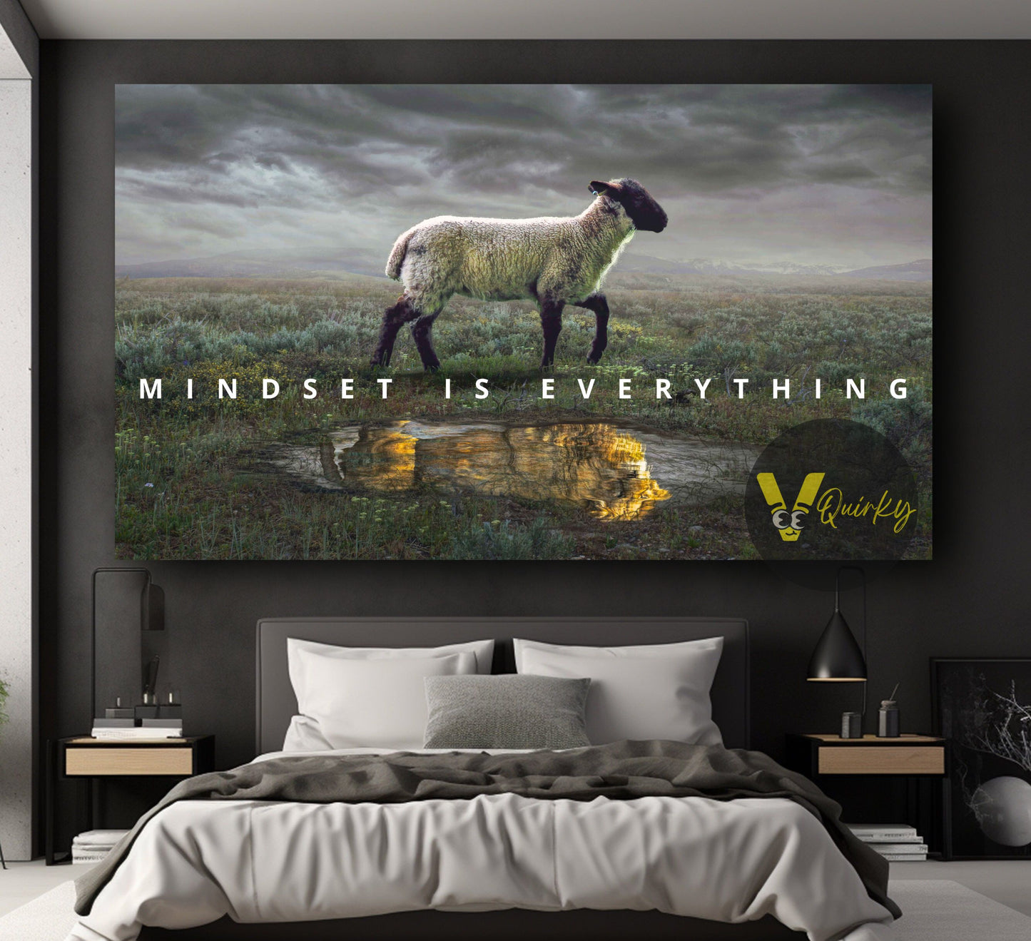 Mindset Is Everything Canvas Painting