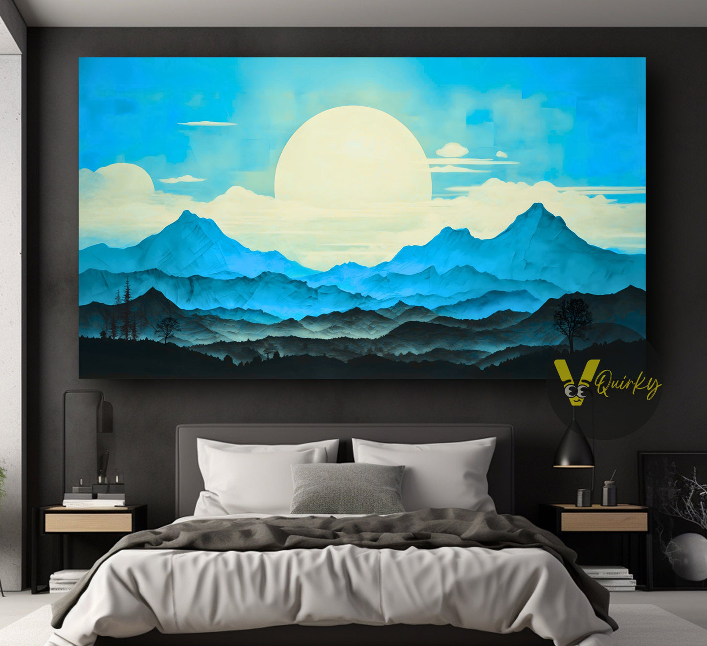 Beautiful View Of Nature H1 Canvas Painting