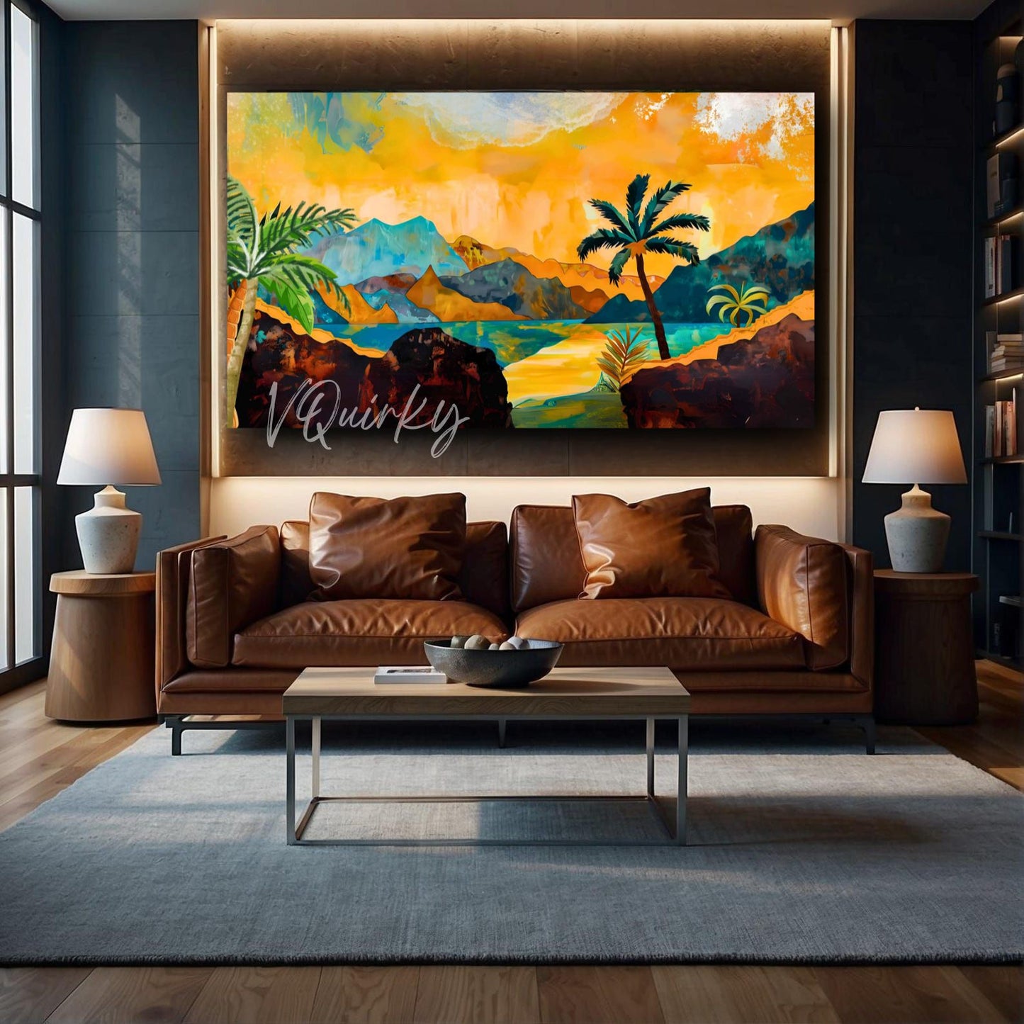 Colorful Nature H1 Canvas Painting