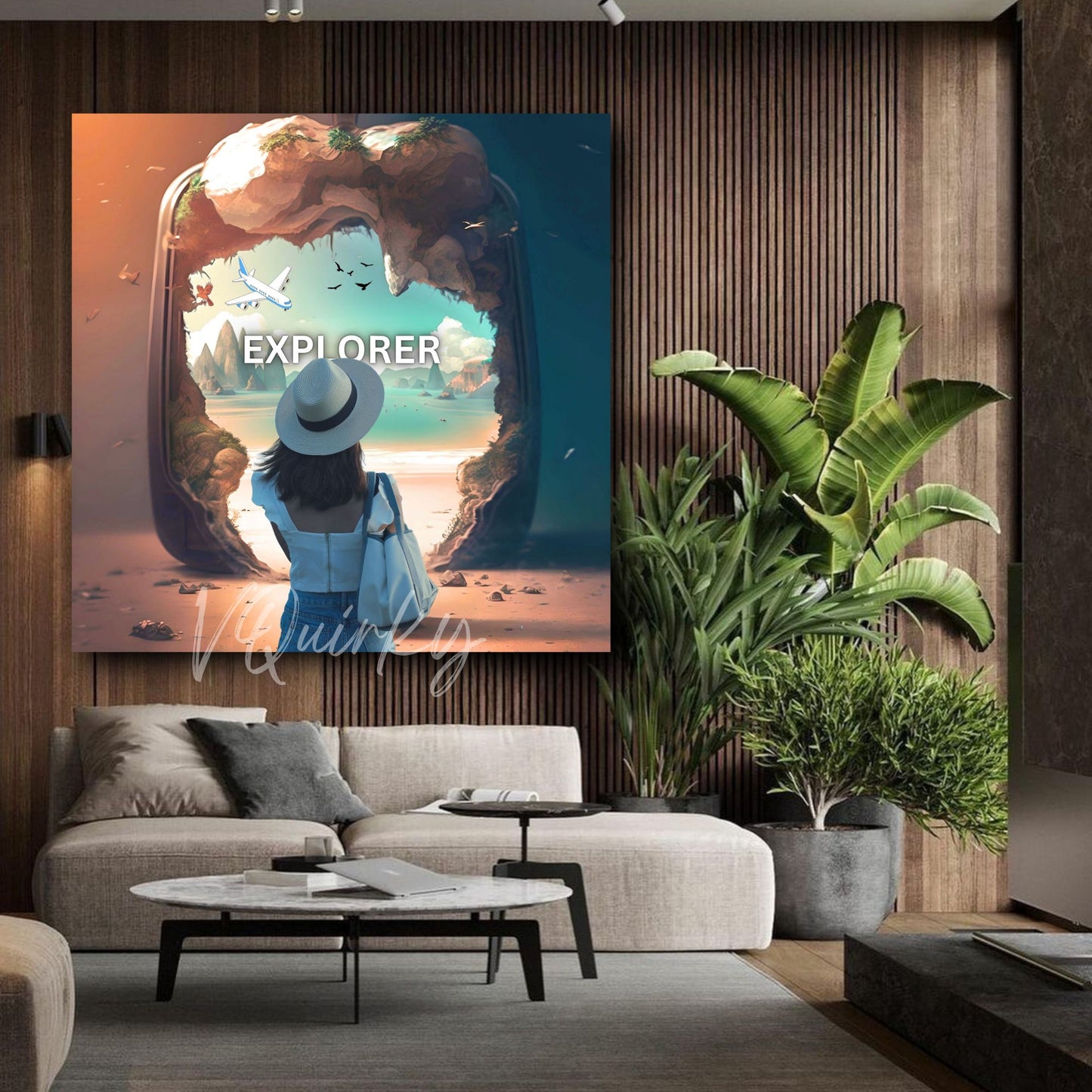 Explorer V2 Canvas Painting