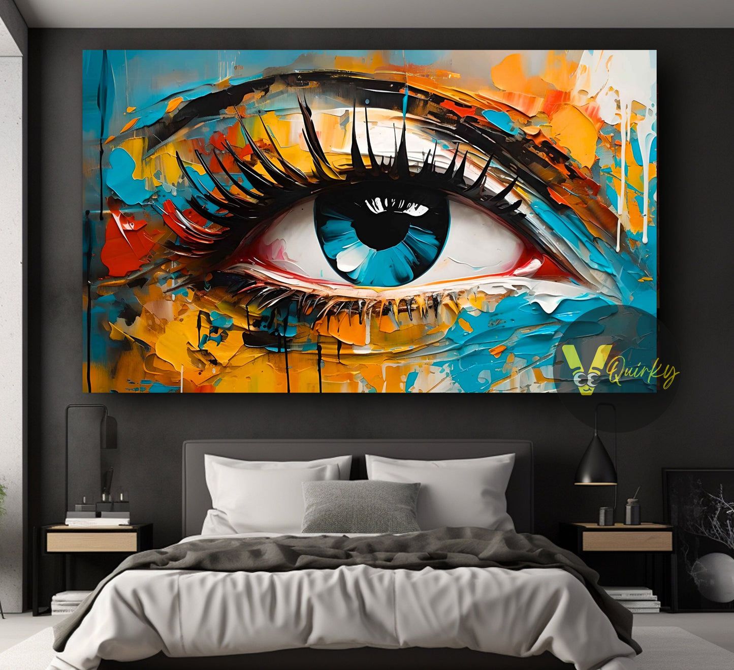 Eye Canvas Painting