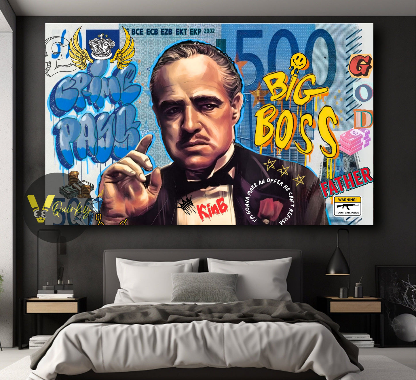 The Godfather Canvas Painting