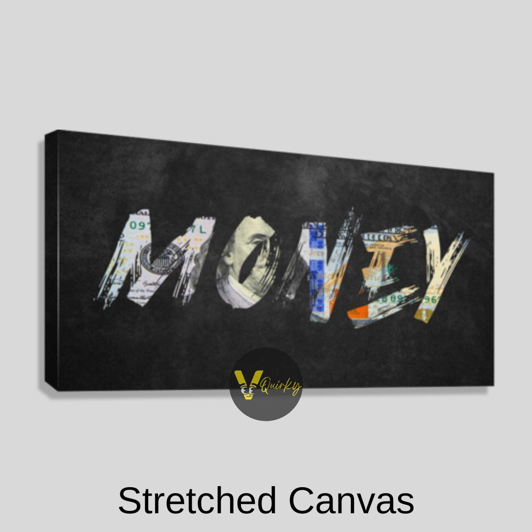 MONEY Canvas Painting