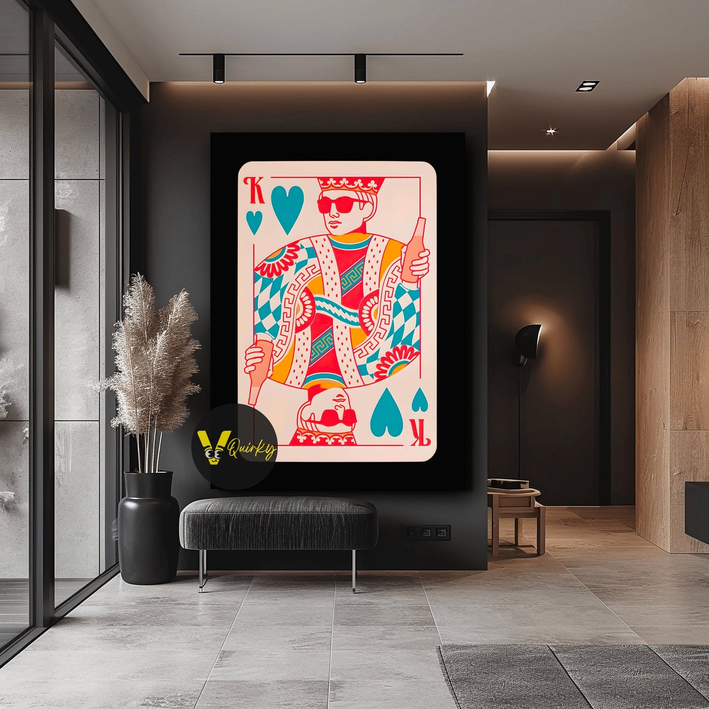 King Luxury V1 Canvas Painting
