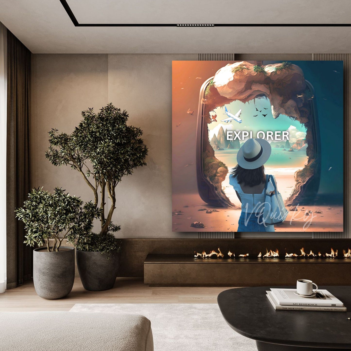 Explorer V2 Canvas Painting