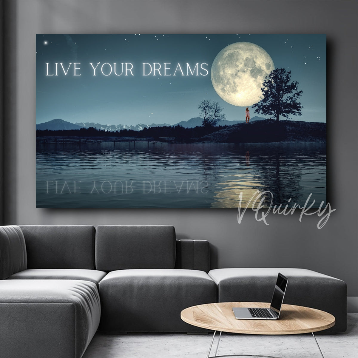 Live Your Dreams Canvas Painting