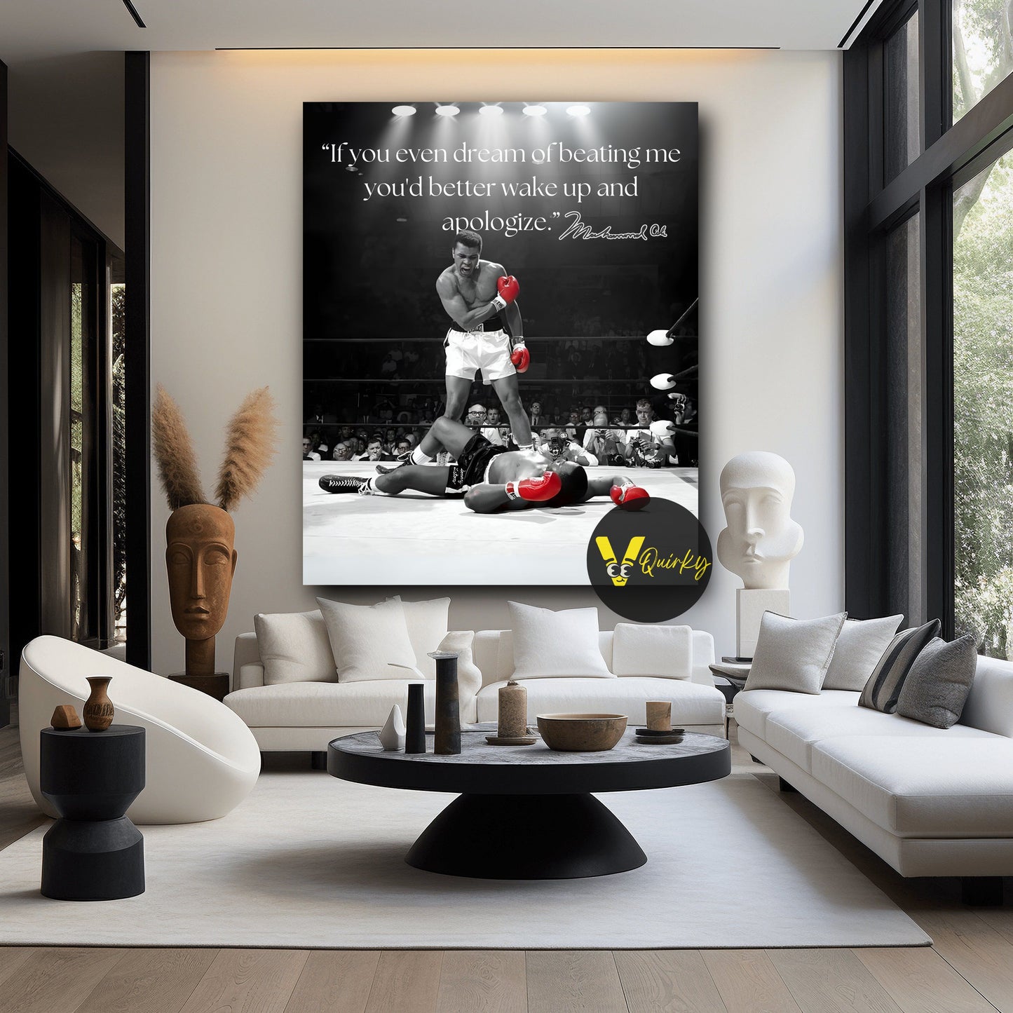 Muhammad Ali V1 Canvas Painting
