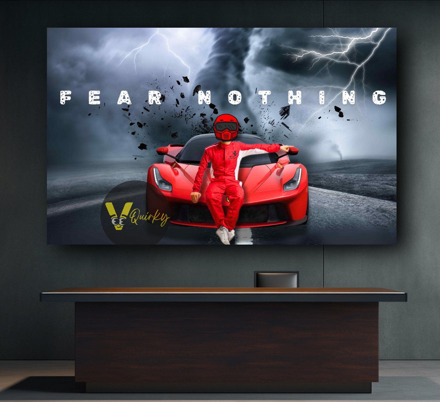 Fear Nothing Canvas Painting