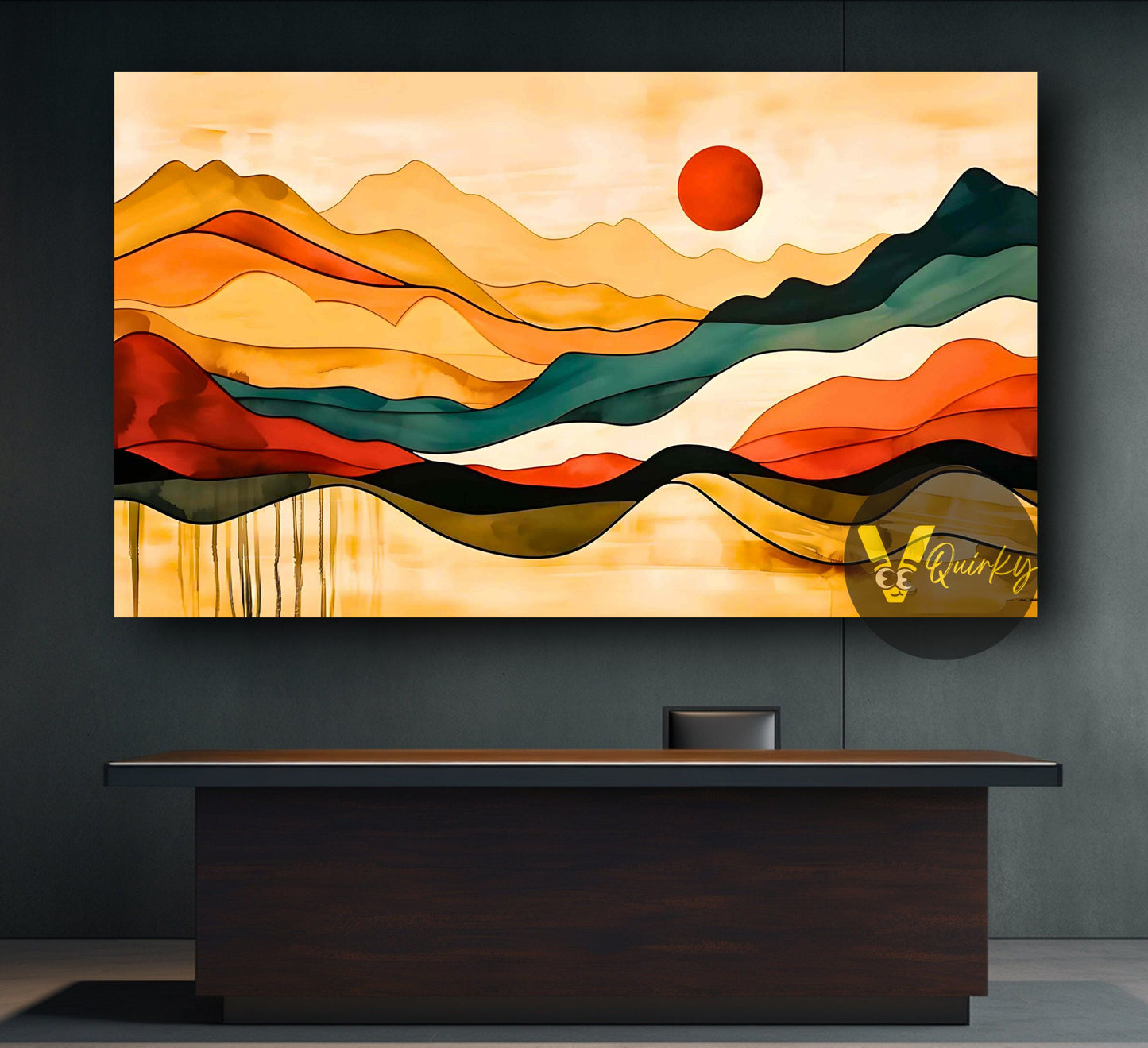 Beautiful Nature Horizontal Canvas Painting