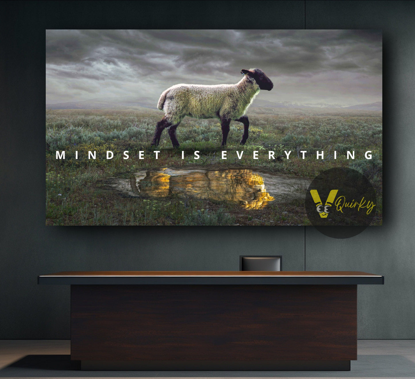 Mindset Is Everything Canvas Painting