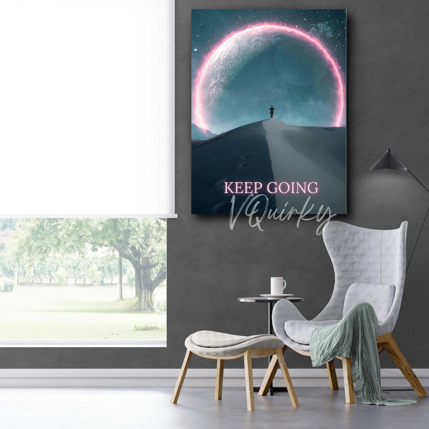 Keep Going Canvas Painting
