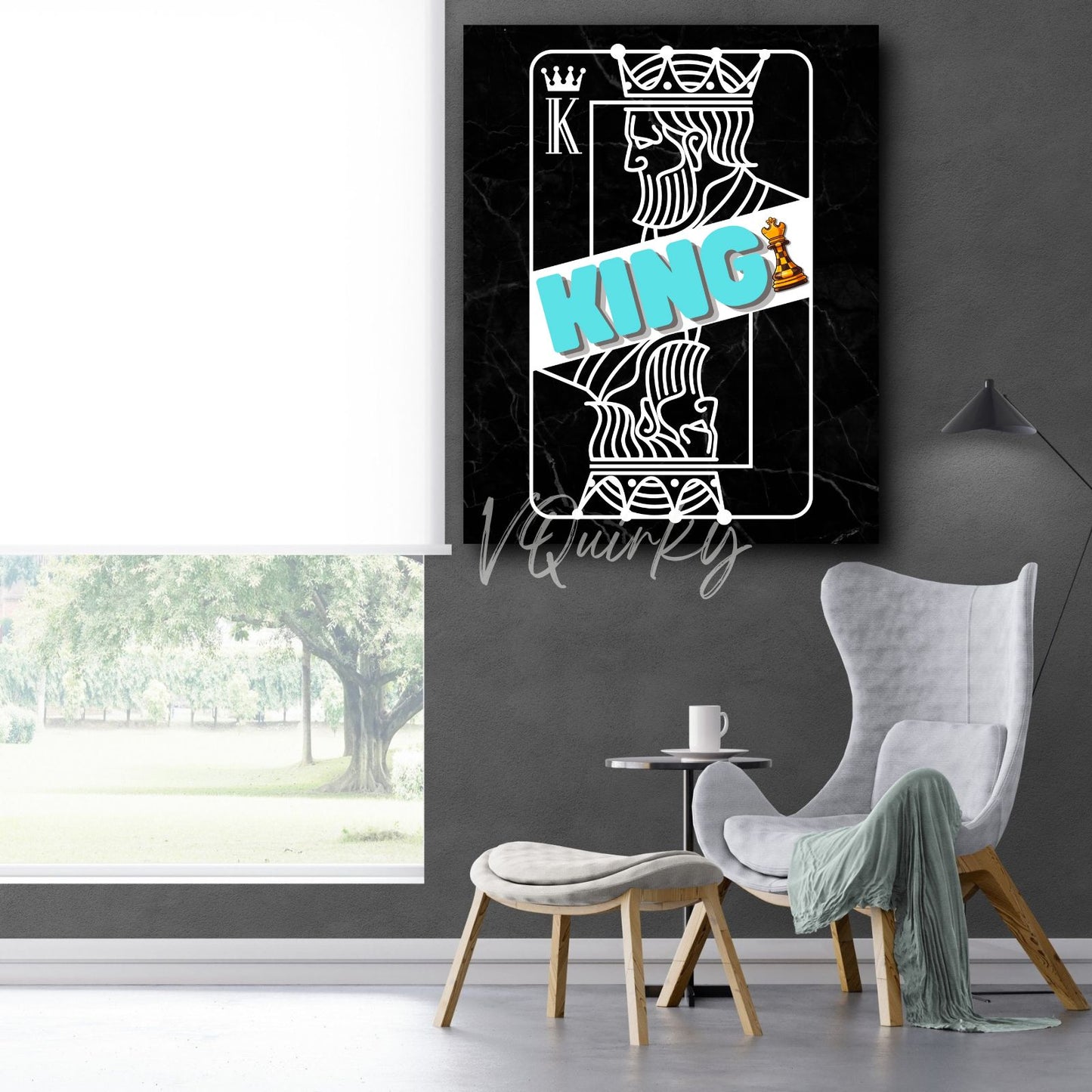 King Luxury Canvas Painting