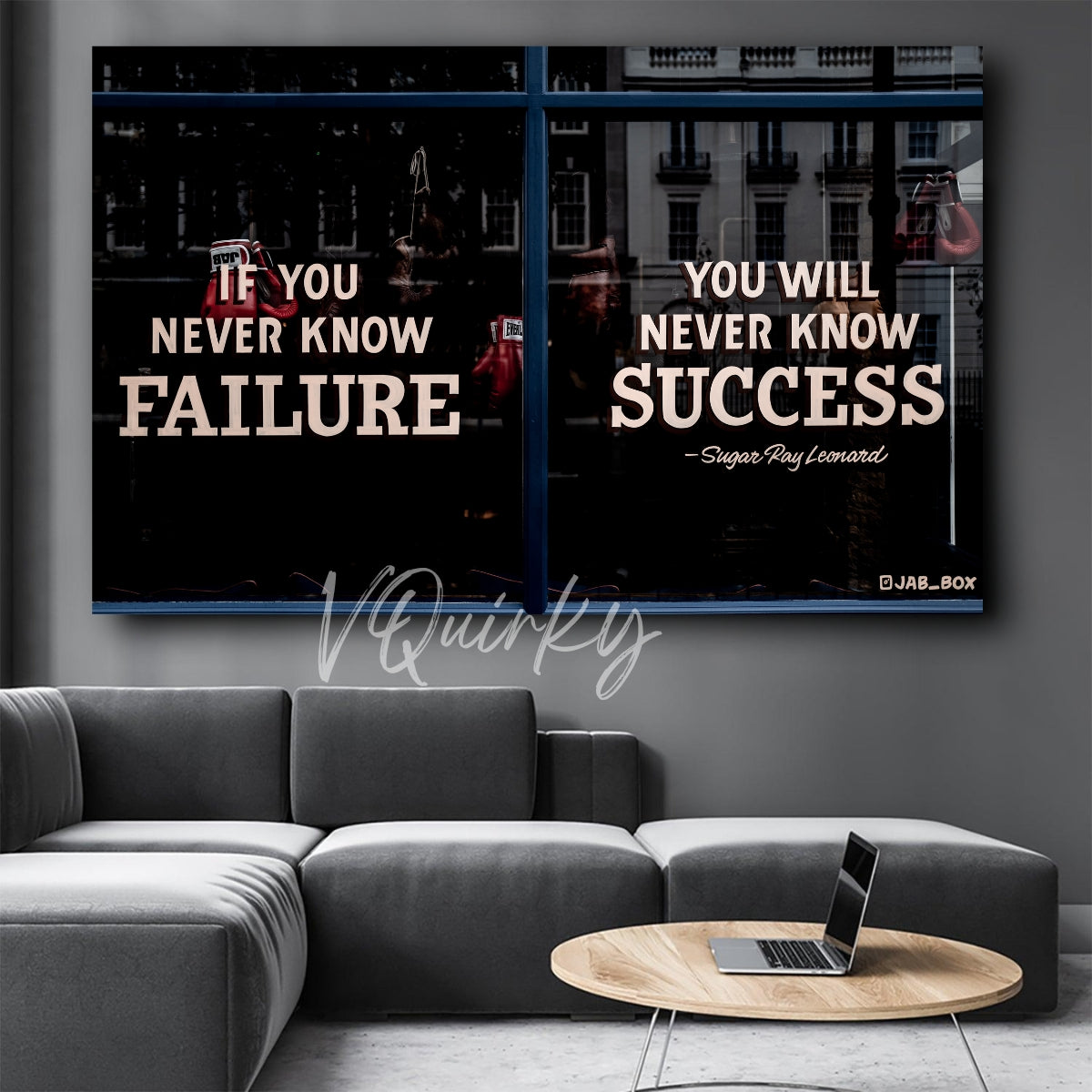 If You Never Know Failure Quote Canvas Painting