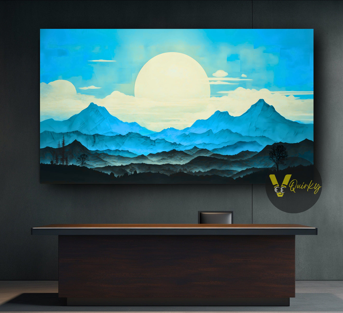 Beautiful View Of Nature H1 Canvas Painting