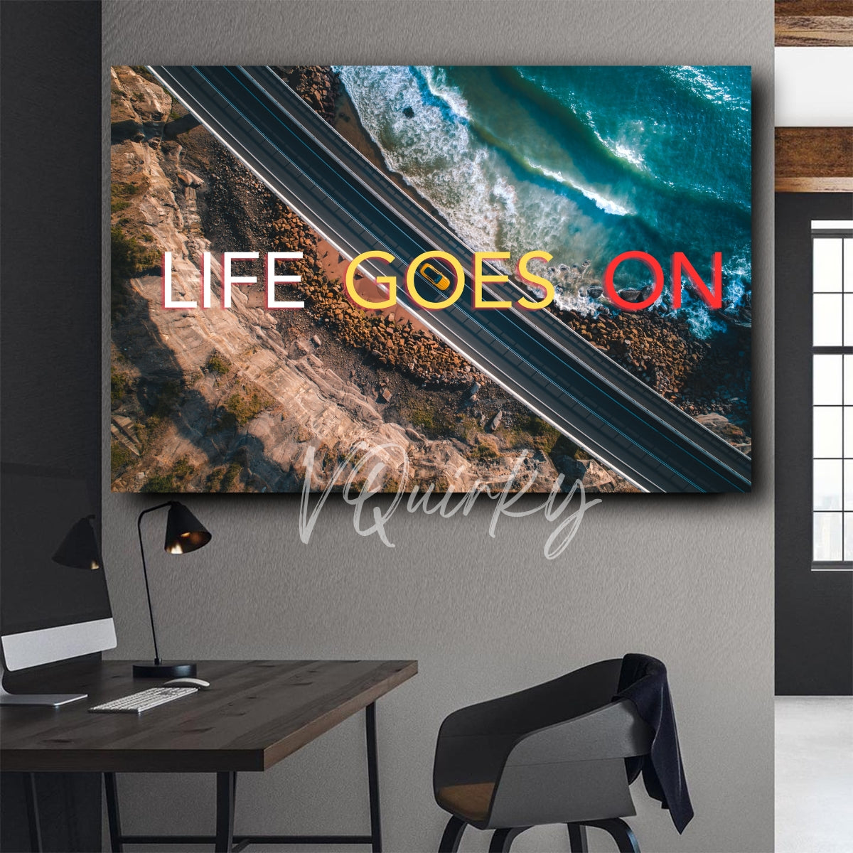 Life Goes On Canvas Painting