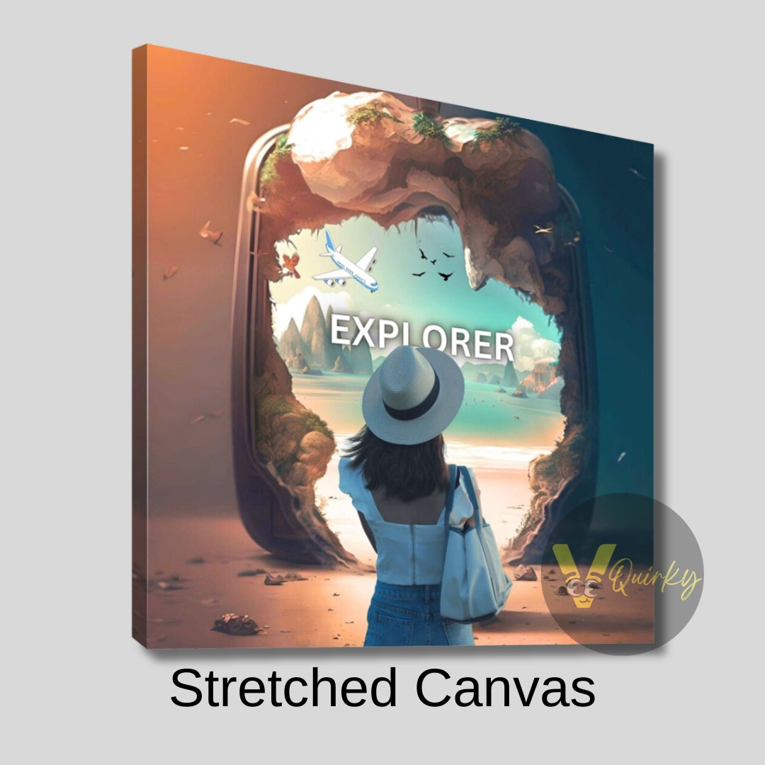 Explorer V2 Canvas Painting