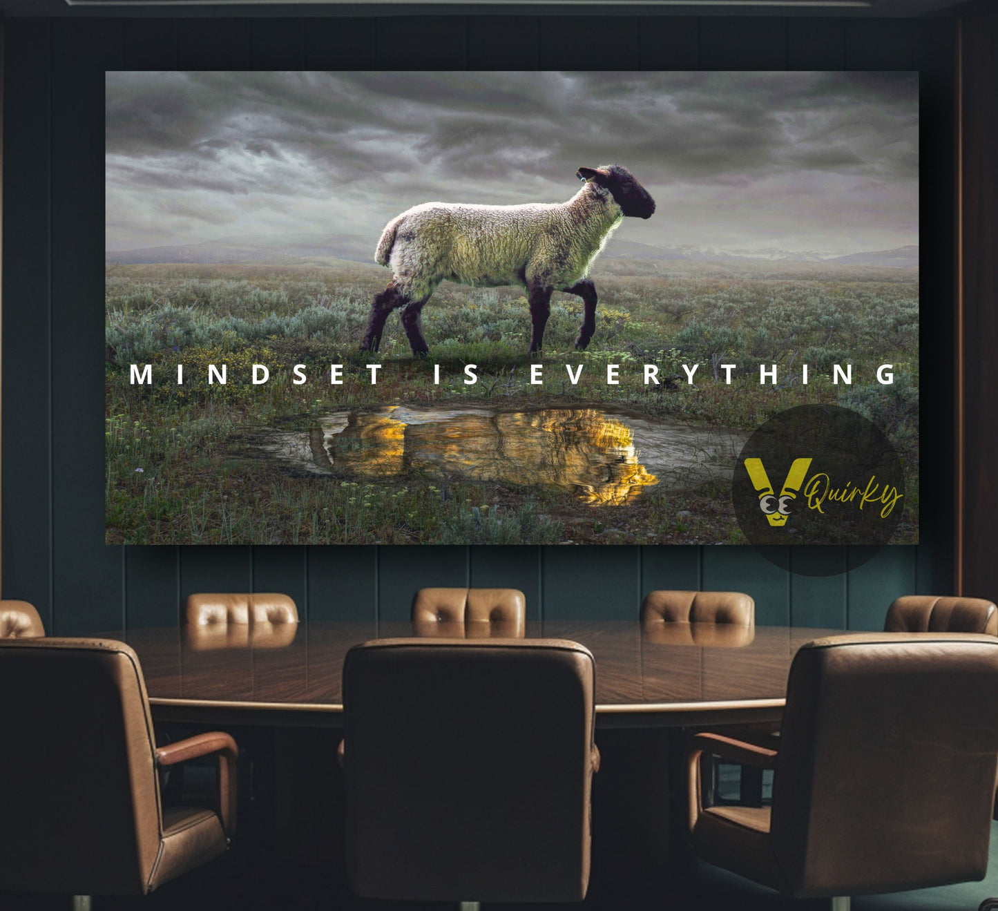 Mindset Is Everything Canvas Painting
