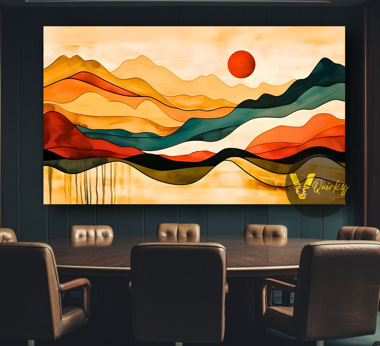Beautiful Nature Horizontal Canvas Painting
