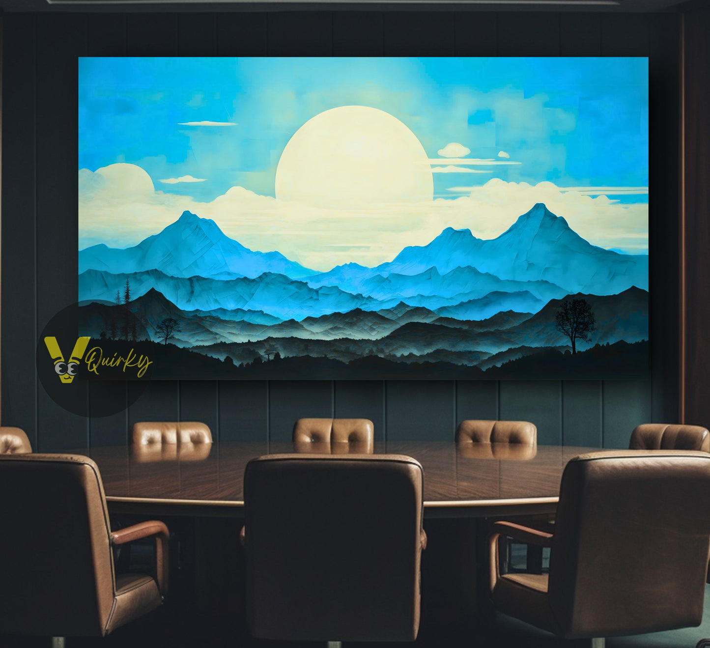 Beautiful View Of Nature H1 Canvas Painting