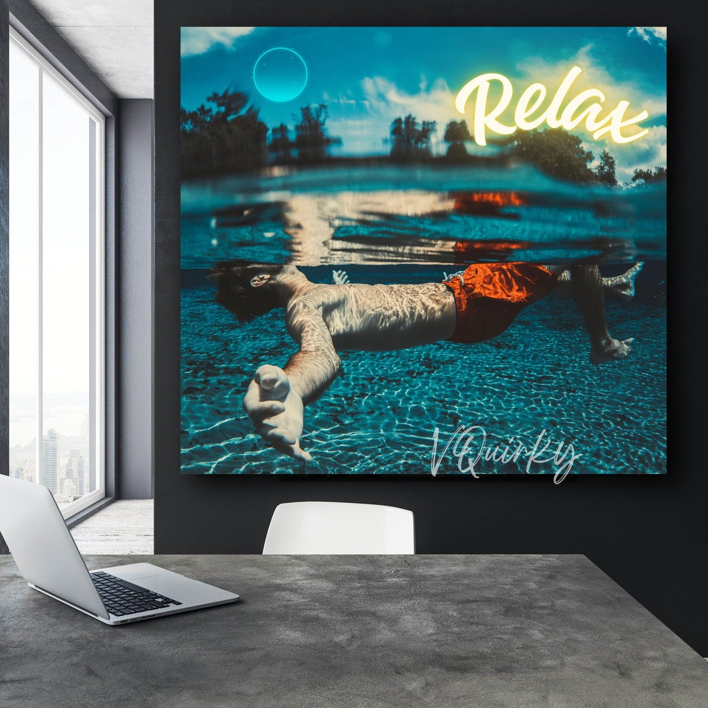 Relax Canvas Painting