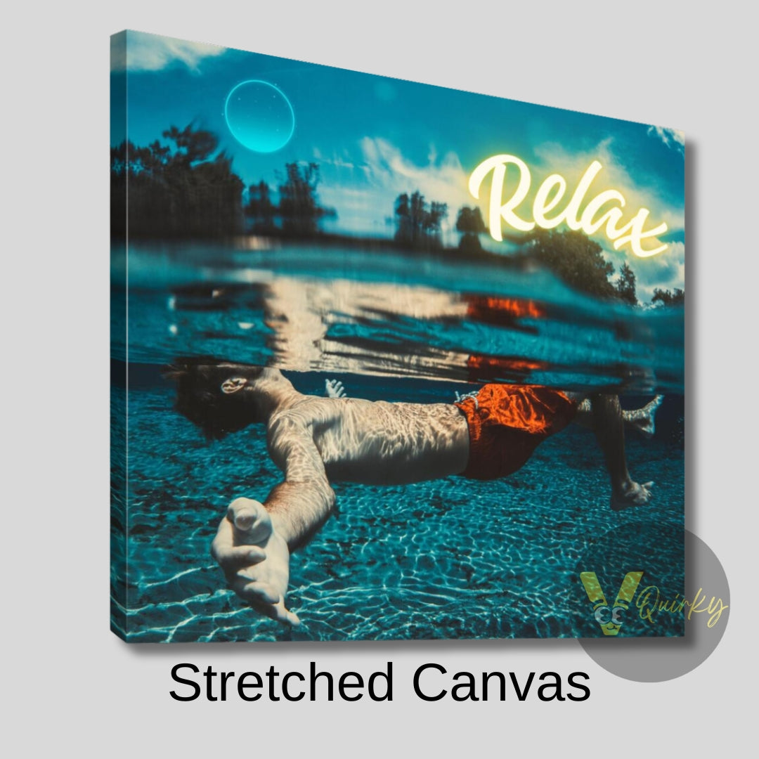 Relax Canvas Painting