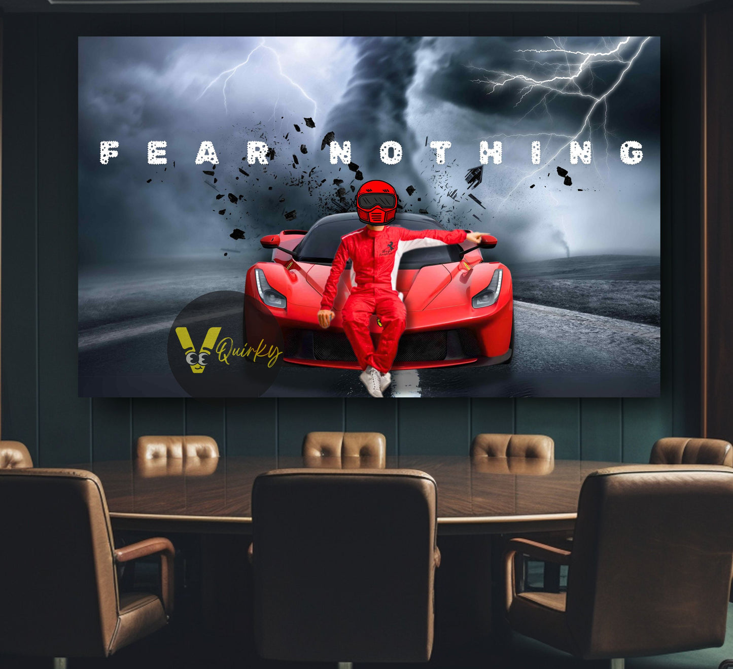 Fear Nothing Canvas Painting