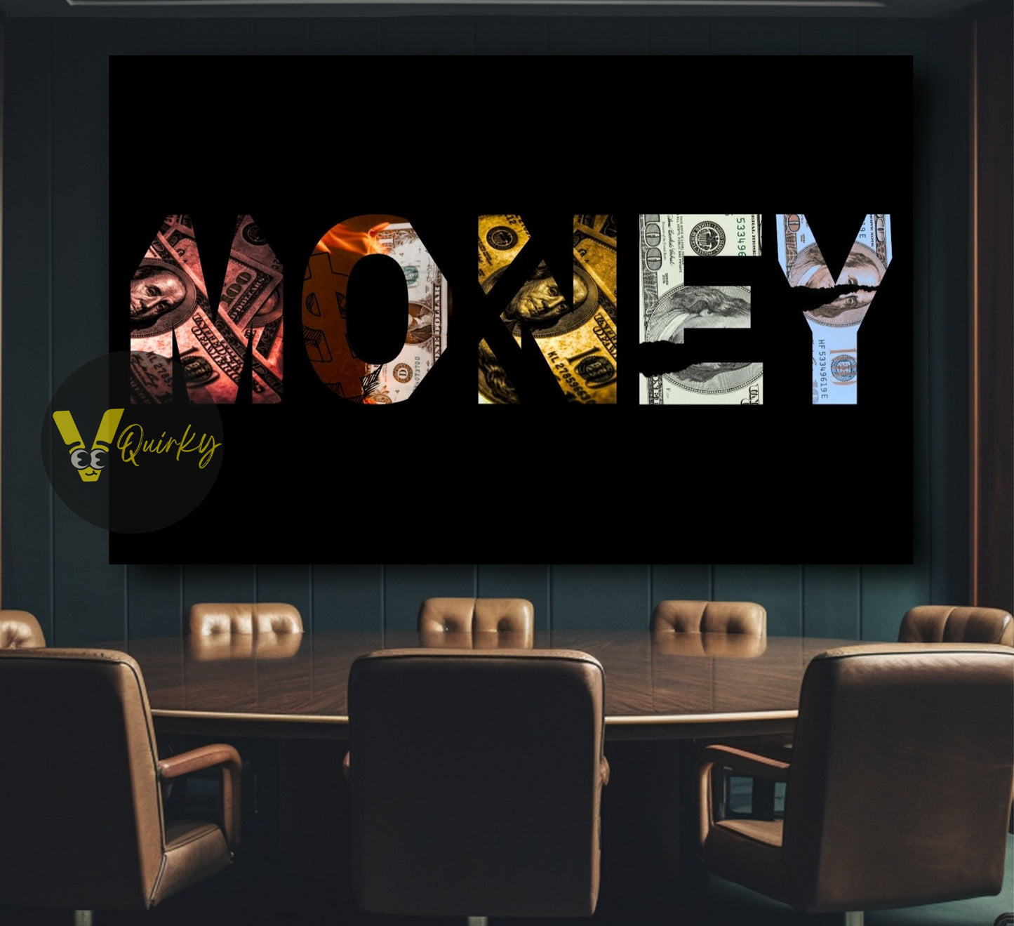 MONEY V1 Canvas Painting