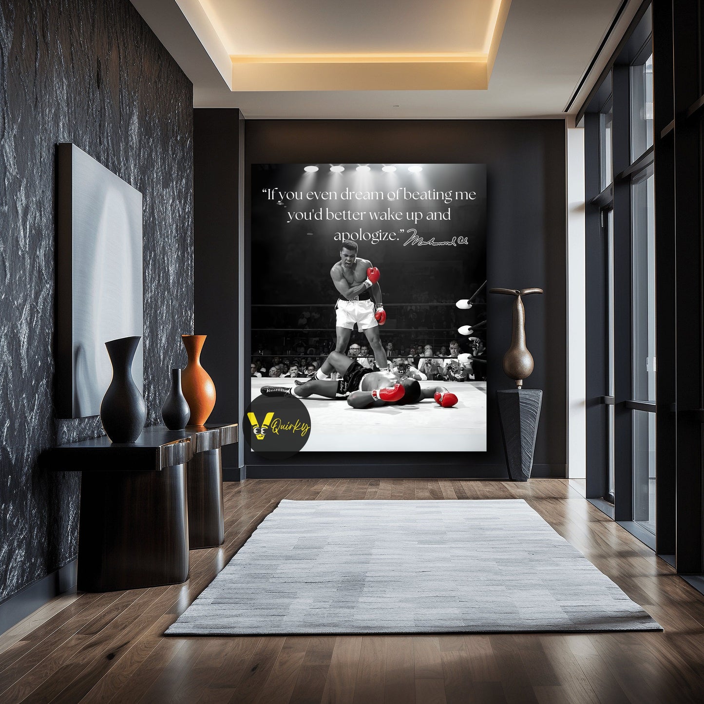 Muhammad Ali V1 Canvas Painting
