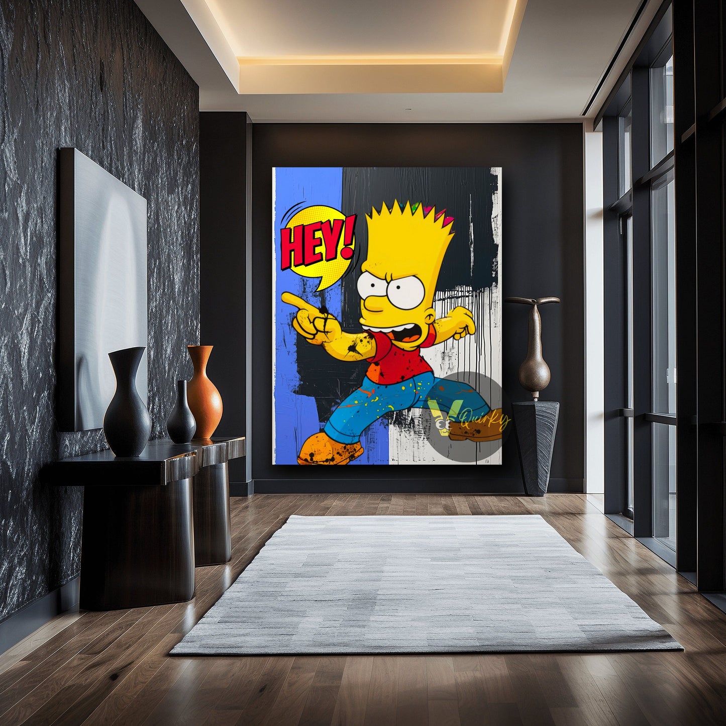 The Simpsons Canvas Painting