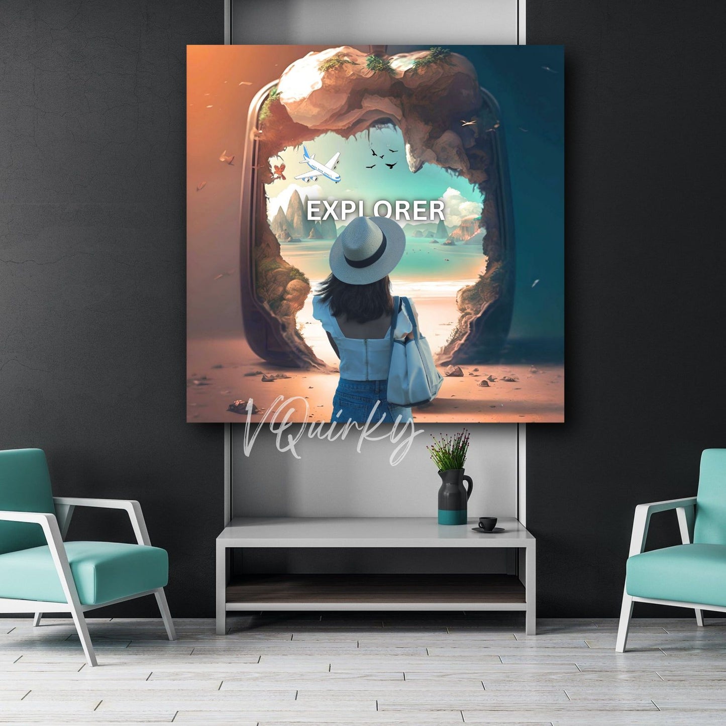 Explorer V2 Canvas Painting