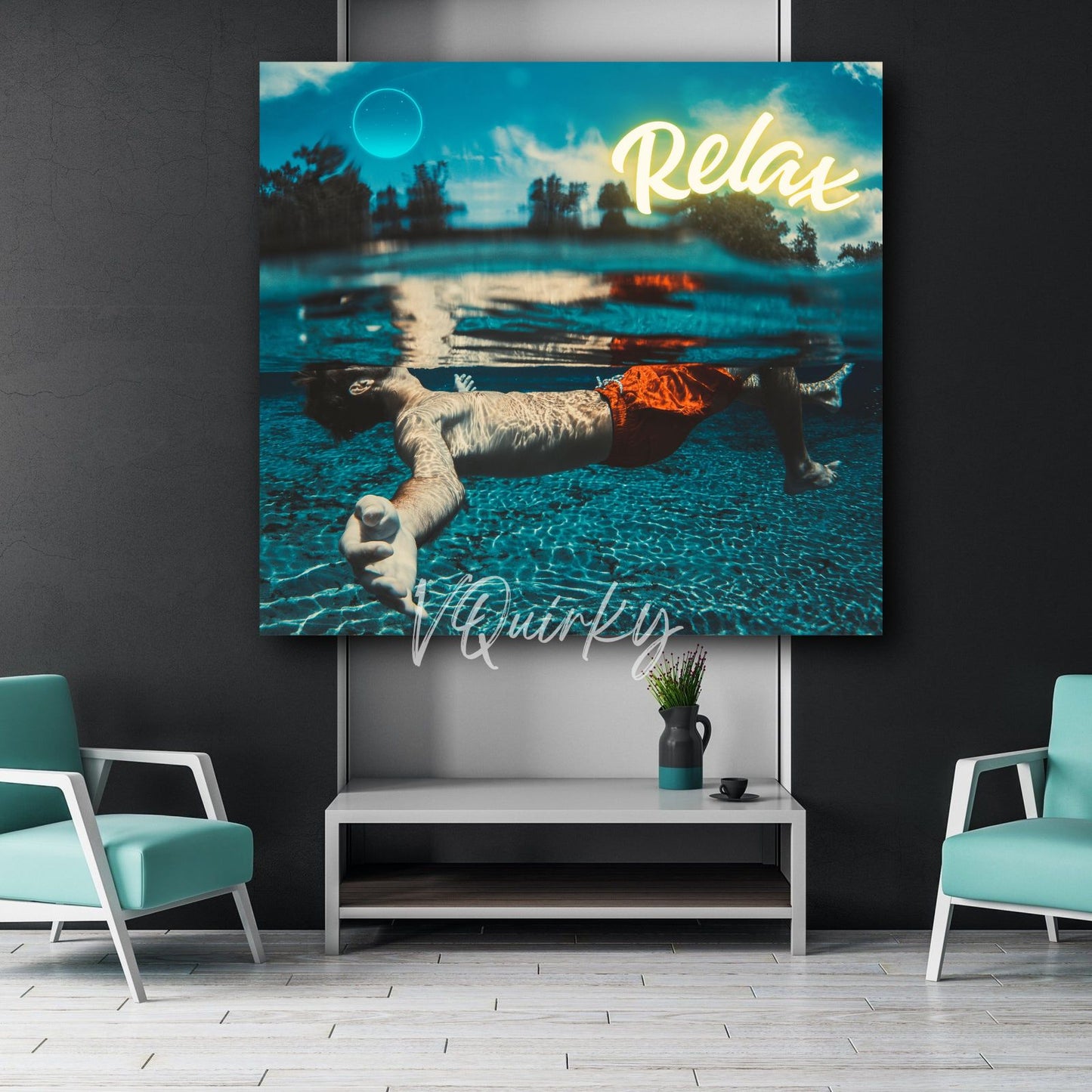 Relax Canvas Painting