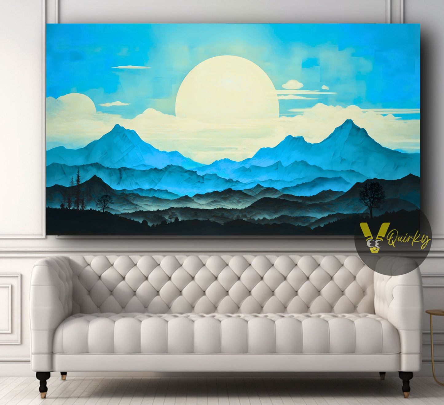 Beautiful View Of Nature H1 Canvas Painting