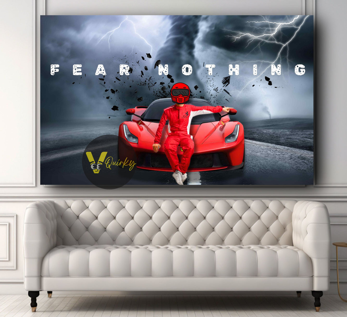 Fear Nothing Canvas Painting
