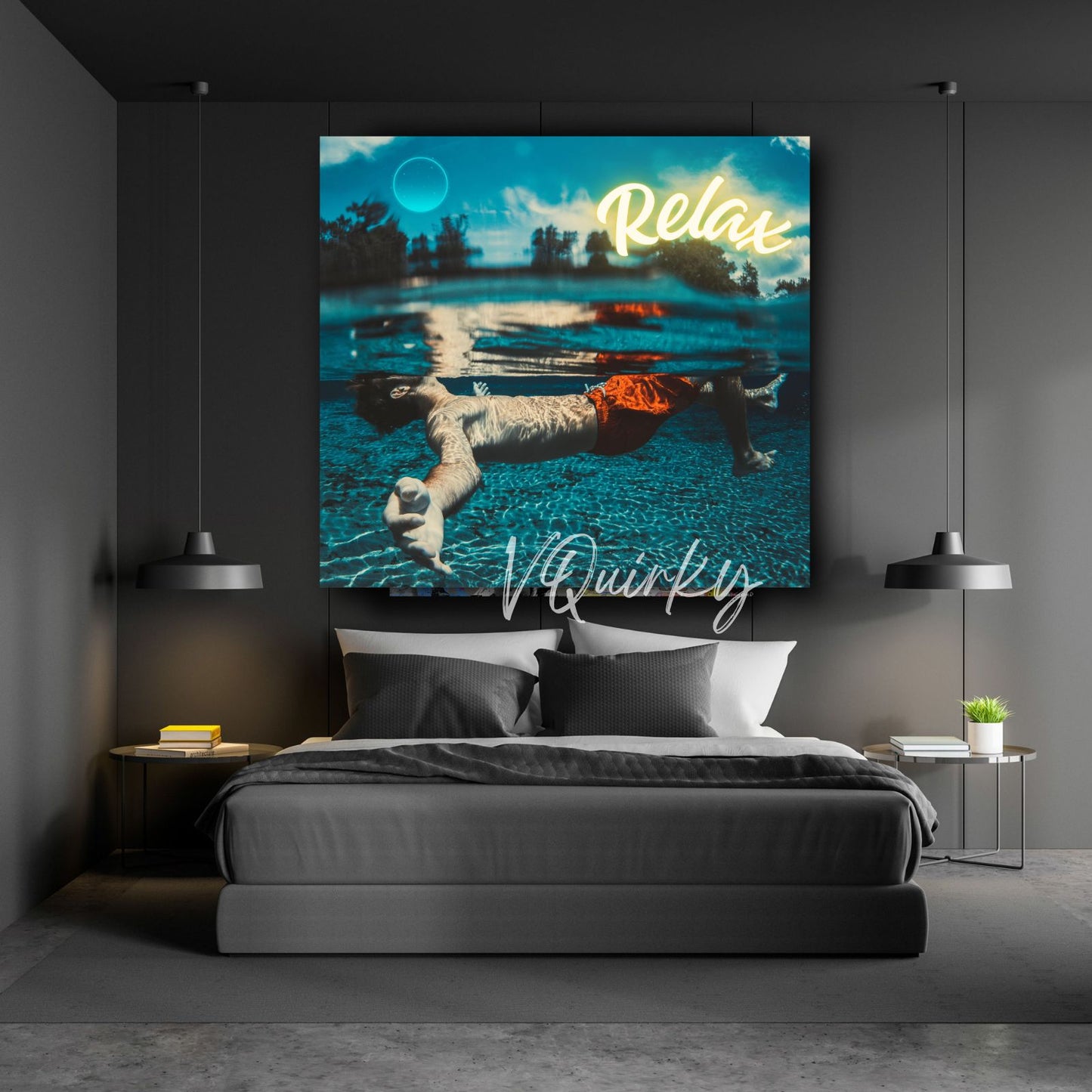 Relax Canvas Painting