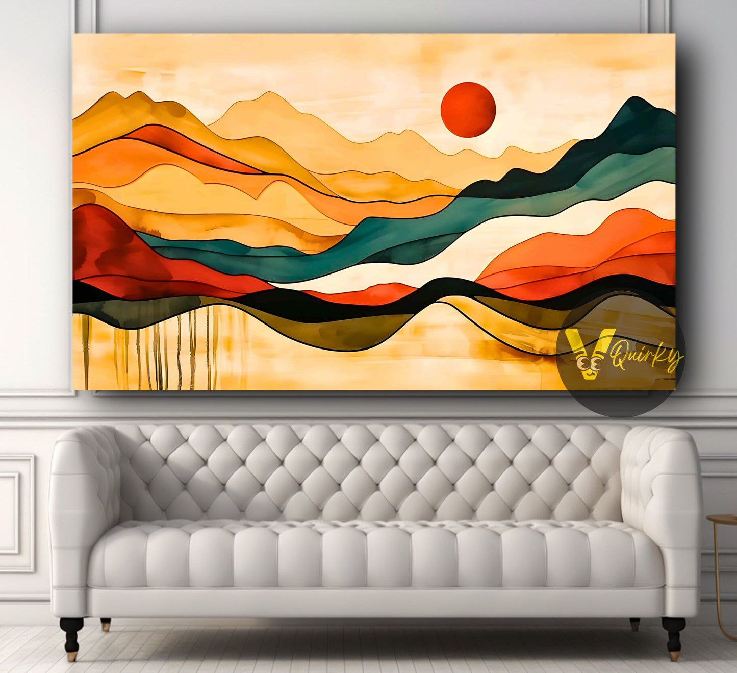 Beautiful Nature Horizontal Canvas Painting